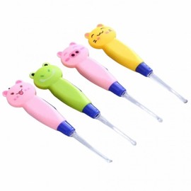 LED light earplug, earwax removal, earplug, earwax removal, ear cleaning tool, earwax cleaning, post-earplug, earlobe cleaning, LED earplug, LED earplug. LED Character Ear Pick 6ea