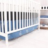 CaSaJa Baby 3-Piece Crib Bedding Set for Boys Girls, Including