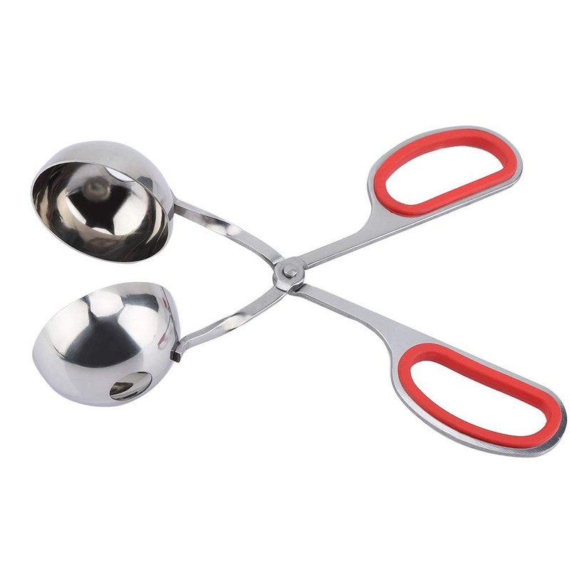 VIFER Meatballs Clip Meatballs Stainless Steel Rice Dumplings Clip Baking