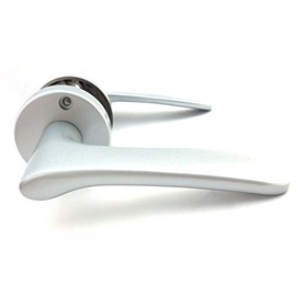 Kawaguchi Giken JL-20-1M-TN JL-20-1M-TN Lever Handle for Residential Use, Backset, 2.0 inches (50 mm), Painted Nickel