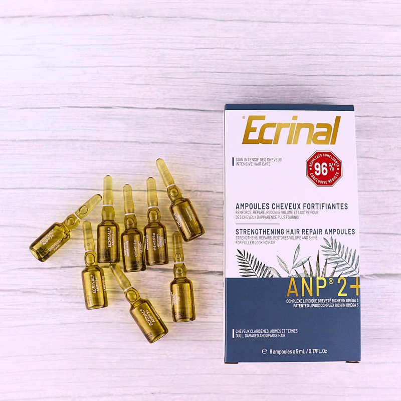 Ecrinal ANP2 Hair Growth Ampoules for Men - Strengthening &