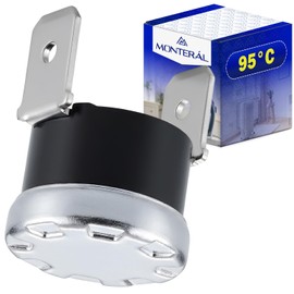 Thermostat with Fixed Interruption NC Temperature Limiter 95°C Vertical Fastons 6.3 mm MONTERAL