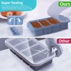 Silicone Freezer Molds Gift Set with 2 Tbsp, 1/2, and
