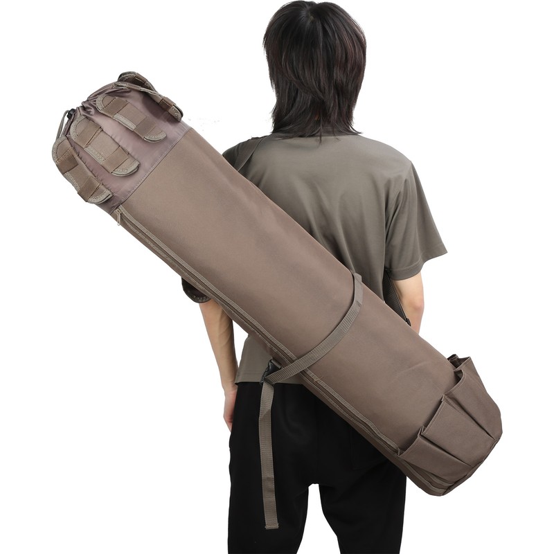 MultiFunctional Fishing Rod Reel Storage Bag Pole Carry Case Fishing