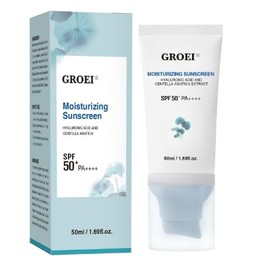 SPF50+ Centella asiatica Refreshing Moisturizing Hydrating Light UV Protection Cream