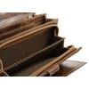 BAGAN 020796 Women's Genuine Leather Wallet Brown, brown, Classic