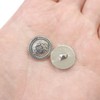 Blazer Buttons, Lightweight, Silver, Footed Buttons, Resin Buttons, Suit Buttons,