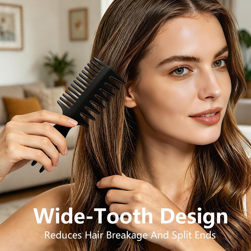 Wide Tooth Comb for Men – Texture Styling Combs for