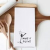 Make It Filthy Dirty Martini Kitchen Towel Filthy Martini Gift