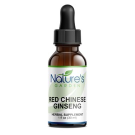 Nature's Garden - Ginseng, Red Chinese - 1 oz Liquid Single Herb