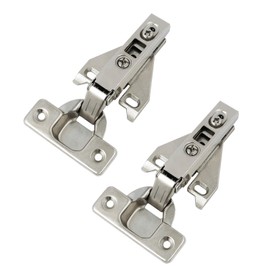 Probrico 2 Pairs(4 Pack)Kitchen Cabinet Hinges for Face Frame Cabinet Concealed