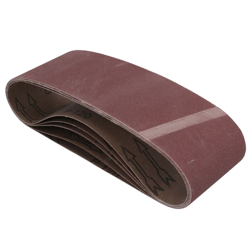 75mm x 533mm 120 Grit Fine Abrasive Sanding Belt Sander