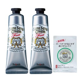 【Amazon.co.jp限定】 【医薬部外品】 Deonature Smooth Toe Cream, for Feet, Direct Application, Antiperspirant Cream x 2 (30g x 2) + Bonus Included