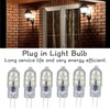 10 Pack G4 2835 LED Bulb Transparent Led Lamp Plug