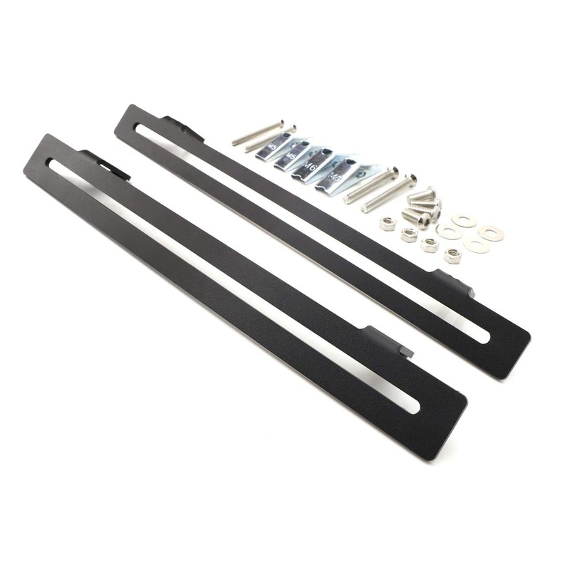 iJDMTOY Lower Grille Insert Mount License Plate Bracket Relocation Kit