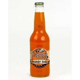 Capone Orange Soda - 12 oz (12 Glass Bottles) 24 Pack SKU