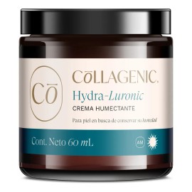 Crema Facial Hidratante Collagenic Con Acido Hialuronico, Retinol y Colágeno Mejora La Firmeza y Elasticidad De La Piel Crema Facial Con Filtro Solar Hidrata, Reafirma y Suaviza Líneas De Expresión
