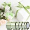 Foshird Satin Ribbon Green 50 mm x 22 m Gift