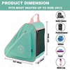 HEXIFUL Skate Bag to Carry Ice Skates, Inline Skates, Roller