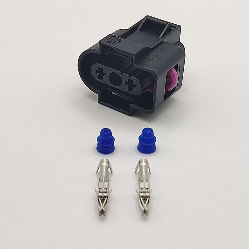 1J0973202 2 PIN PLUG CONNECTOR 1J0 973 202 FOR VW