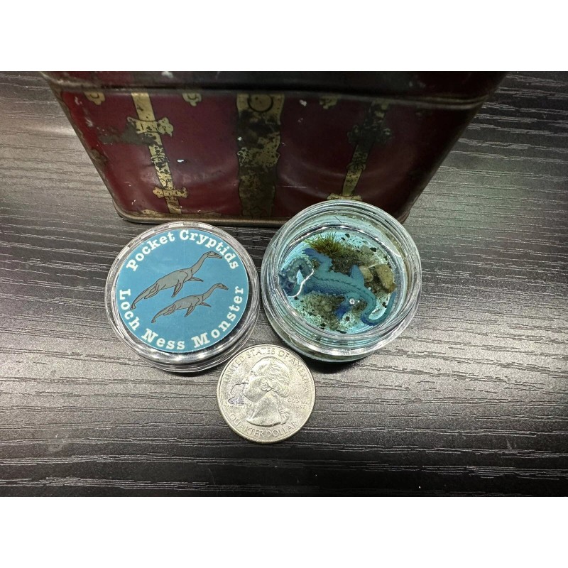 Cryptid Collectibles Loch Ness Monster Nessie Pocket Cryptids Handmade Mini