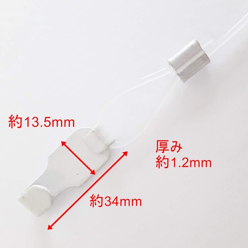 Picture Wire, Translucent, Hanging Hardware, Universal Hook, For Picture Rails,