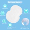 Armpit Sweat Pads, Non Visible Disposable Underarm Sweat Pads For