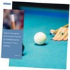 Sosoport 150pcs Billiard Tips Replacement Tips for Pool Cues Portable