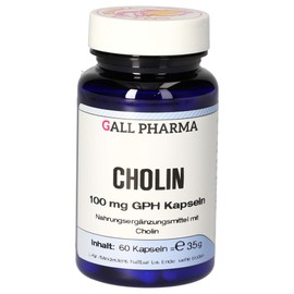 Gall Pharma Cholin 100 mg GPH Kapseln 60 Stück
