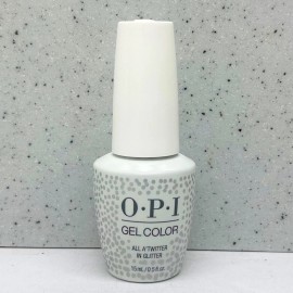 OPI Gel Color Polish - All A'twitter in Glitter - Holiday 2020 - HP M13
