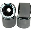 AOB Premium Longboard/Cruiser 2K Wheels (4 Pieces) Set Concentricity Calibrated