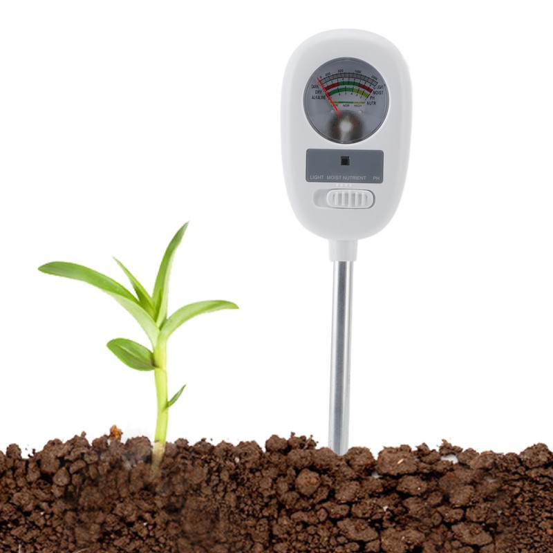 Soil Meter 4 in 1 High Accuracy PH Light Fertility