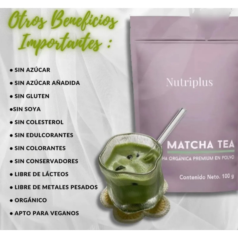 Matcha Orgánica Farmasi 100g