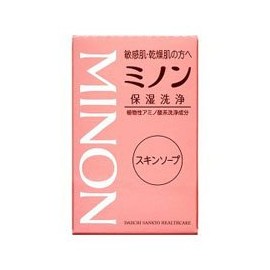 Daiichi Sankyo Healthcare Minon Skin Soap, 2.8 oz (80 g) x 10 Pieces