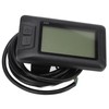 Electric Bike LCD Display Meter ABS 36V 48V Universal Control