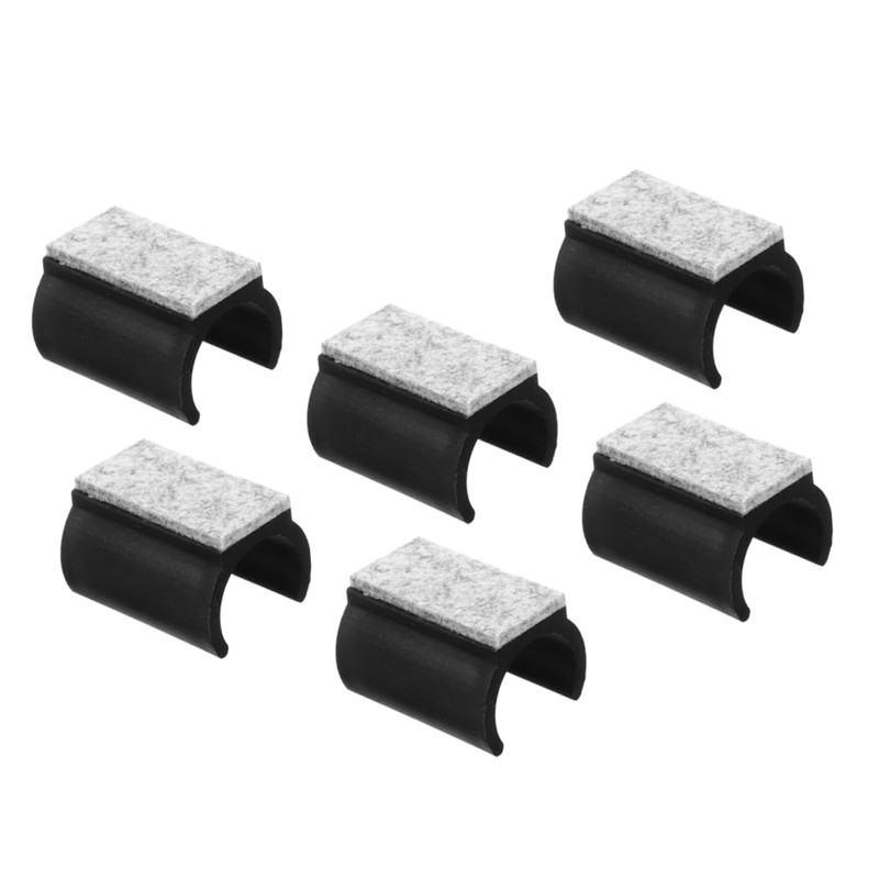 OSALADI 30pcs U-Shaped Chair Leg Floor Protectors Felt Pads Anti-Slip