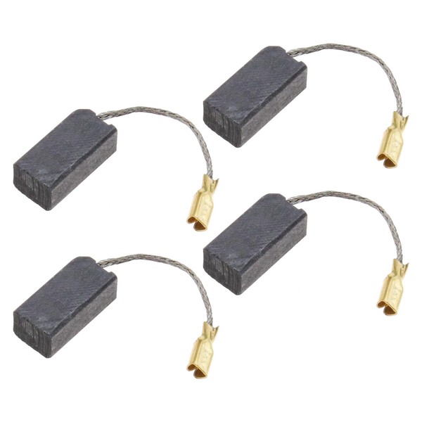 2 Pairs of Carbon Brushes 16x8x6.3mm with Auto Cut-Off Compatible