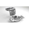 Berta 10-Pack, 1-1/4" 4D Overlay Soft Close Concealed Hinges for