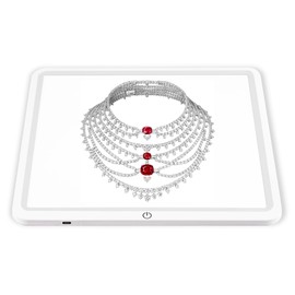 Selens Shadowless Bottom Light Panel for Light Box Photo Studio,11.5" x 11.5"/ 29 x 29cm LED Photography Light for Jewelry Cosmetic Crafts Small Products