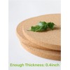 Cork Trivet, 6 Pack Thick Cork Coaster for Hot Dishes