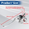 WFLNHB 25mm Motorcycle Handlebar Hydraulic Brake Clutch Master Cylinder Left
