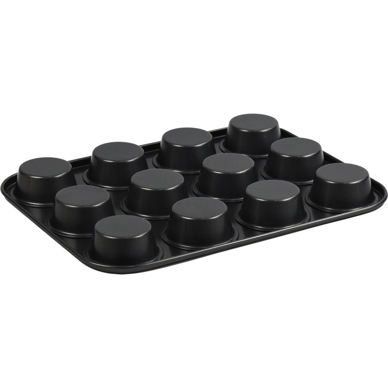 Lavv Housewares Non Stick Cupcake Muffin Baking Tray 12 Cups
