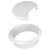cyclingcolors 2 x Cable Grommets 70 mm Furniture Office Cable