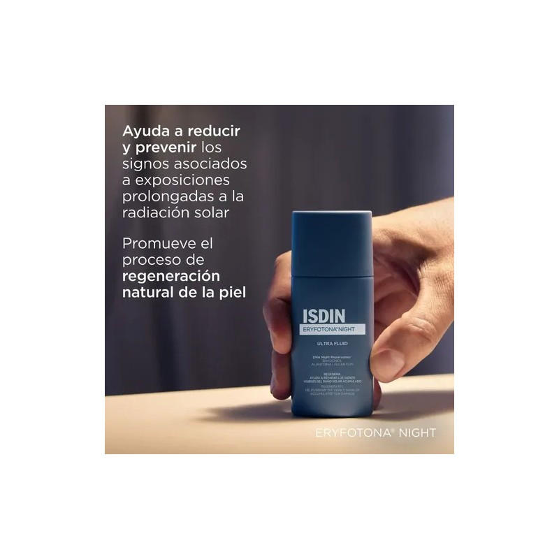 Isdin Eryfotona Night 50ml Sérum Repara Daño Actínico Sensible Noche