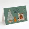 Border Terrier Christmas Everyone Greeting Cards and Envelopes Pack of