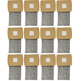 LEFITPA Replacement 12-Pack PKBB12OF Type B Vacuum Cleaner Bags for Oreck BB180 BB280 BB850 BB870 BB880 BB900 BB1000 BB1100 BB1200 MV160 and CC1600 Models