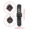 Unbranded 90/100-14'' Rear Wheel Rim Tire Brake Disc Sprocket Set