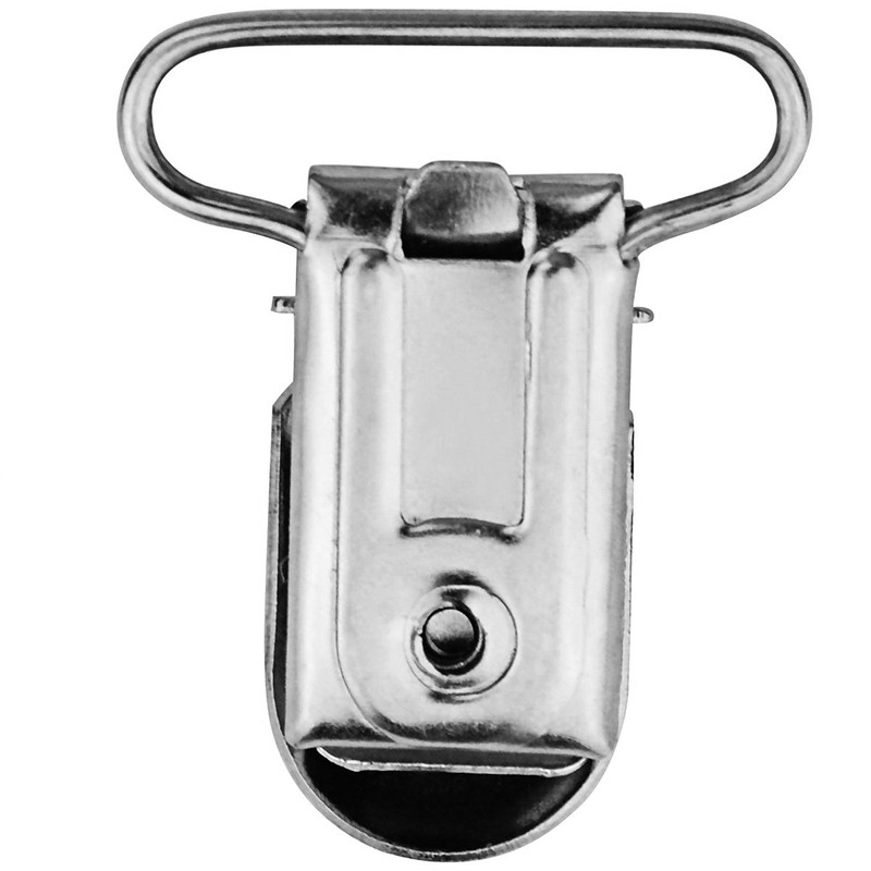 50pcs 1" Pacifier Suspender Clips, Marrywindix Pacifier Clips for Making