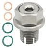 EATAKWARD Oil Drain Plug, Oversize Piggyback Drain Plug (M14.1-1.5x15mm), Stainless