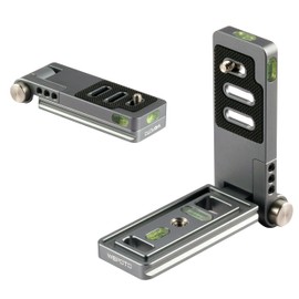 WEPOTO Camera L Bracket Vertical Horizontal Switching Tripod Quick Release Plate Arca Plate or Tripod Ball Head